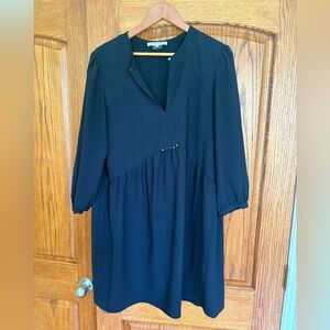 Gerard Darrel Navy Dress